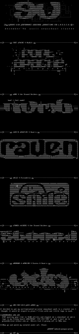 Dec '96 Newskool ASCii Cluster by Groove