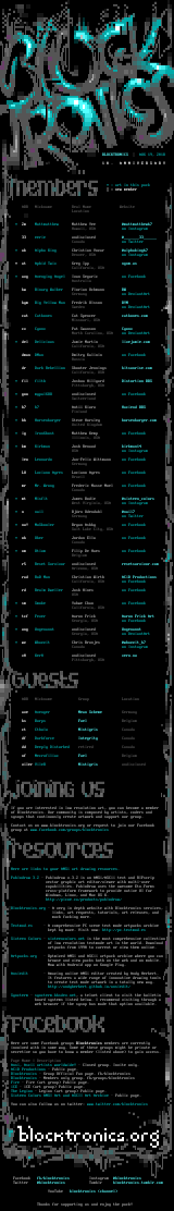 67_24: 10th anniversary (members) by blocktronics council