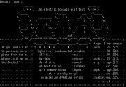 TEKAT Ascii Menu by Cable