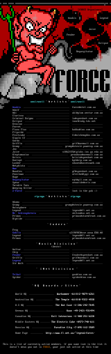 FORCE memberlist by FORCE