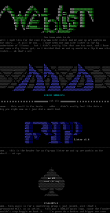 Ascii Logo Coli by Stoned Militia