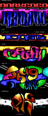 Ansi logos for pack 12 by Spirit of Rage