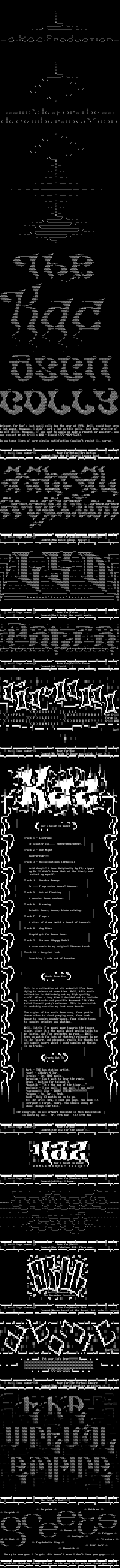 Kaz's Ascii Colly by Kaz