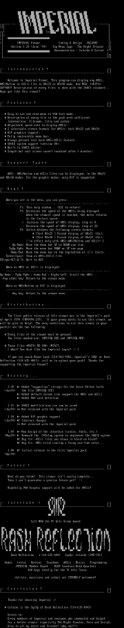Imperial View NFO File by Coluche