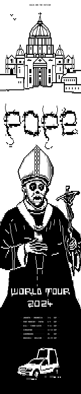 Pope World Tour 2024 by Otium