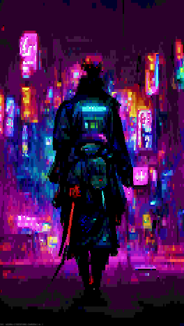 A.I SAMURAI CYBERPUNK by SHI AKUMA