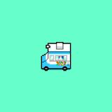 Ice Cream Truck by 8bit Poet