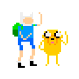 Adventure Time by 8bit Poet