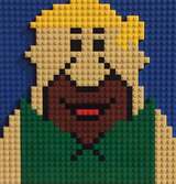 Barney Rubble by Lego_Colin