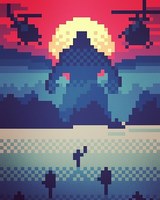 King Kong - Blood Island by 8bitbaba