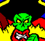 Demon Pirate LeChuck by Horsenburger