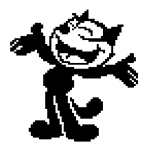 Felix the Cat by Horsenburger