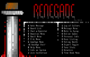 Renegade Menu by Mr. Popeil