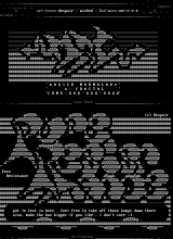 wicked ascii supremacy by despair