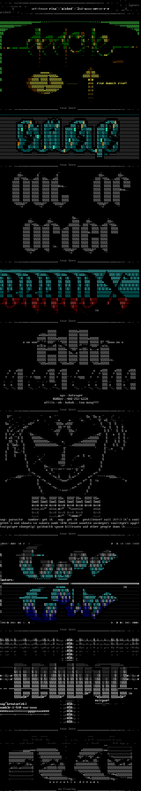 wicked ascii supremacy by risu