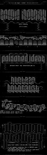 wicked ascii supremacy by neo negro