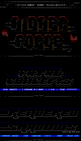 wicked ascii supremacy by red mist